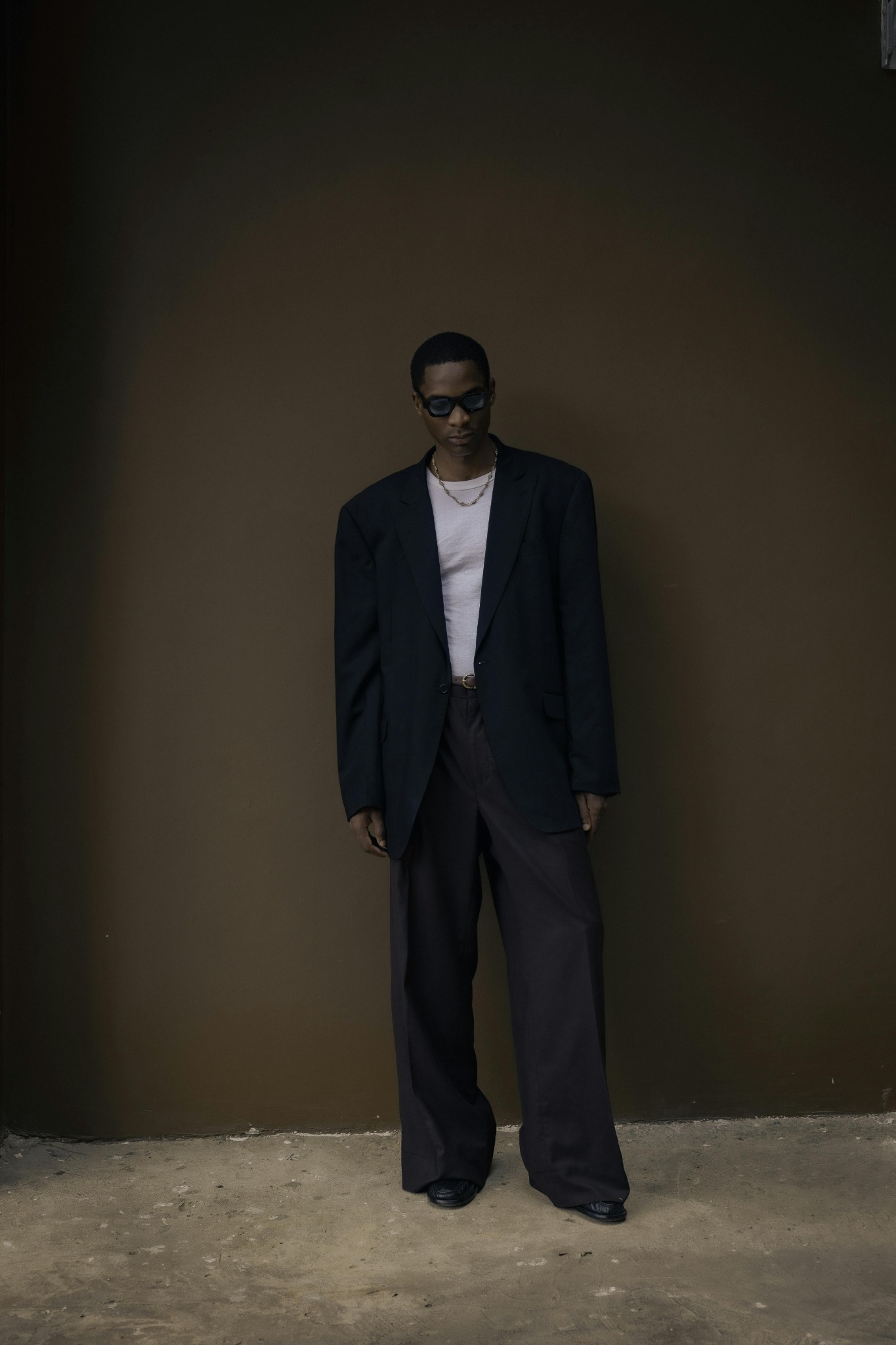 Man in tailored blazer